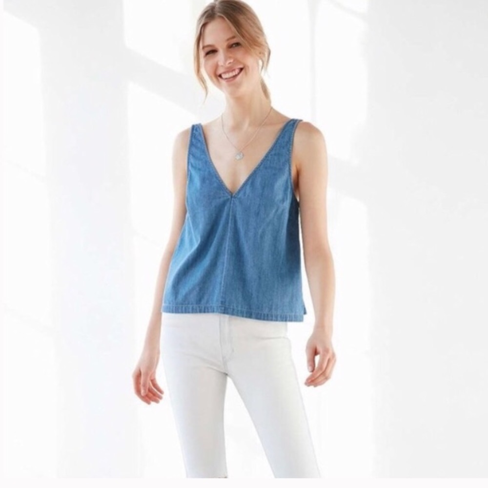 NWOT BDG Denim Tank